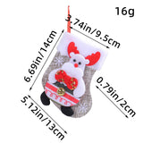 CHRISTMAS CARTOON PLUSH DOLL SOCKS CANDY GIFT BAG_CWMS1441