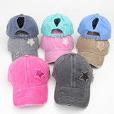 Women'S Star Sequin Baseball Cap, Sun Hat Cwah1126