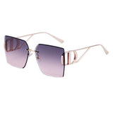 FASHIONABLE DIAMOND CUT FRAMELESS SUNGLASSES_CWASG0660
