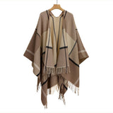 NEW FASHION ALL MATCH CLOAK SHAWL WARM AND THICK_CWMM2102