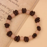 CREATIVE CARTOON HANDMADE COFFEE BEAN BRACELET_CWAJE3963
