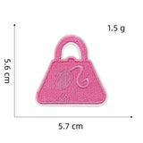 NEW PINK CARTOON EMBROIDERED CLOTH PATCH_CWMM4021