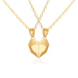 FASHIONABLE SPLICING MAGNETIC HEART NECKLACE_CWAJE2438