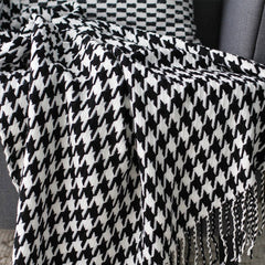 KNITTED SOFT BLANKET NAP SOFA BLANKET_CWMM0193