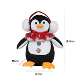 Cwmm10352_Christmas Penguin Ornament Cute Tree Hanging Decor