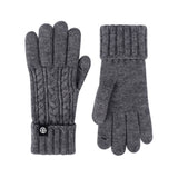 CONTRAST COLOR WOOL KNITTED JACQUARD WARM GLOVES_CWMM2879