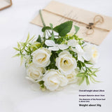 NEW FAUX ELSA ROSE BOUQUET FOR HOME DECOR_CWMM6583