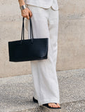 Linen High Waist Straight Pants_CWBLP01687