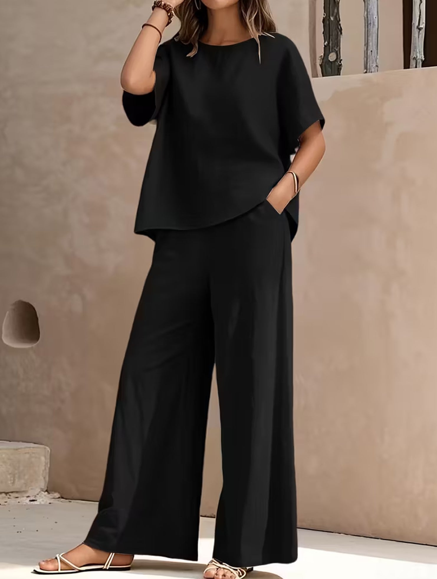 Casual Chic Two Piece Set_CWSS01489