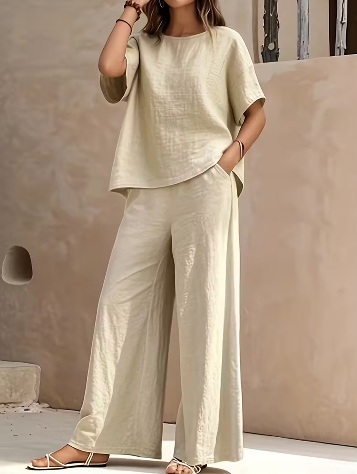 Casual Chic Two Piece Set_CWSS01489