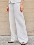 Linen High Waist Straight Pants_CWBLP01687