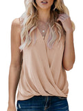 V Neck Basic Tank Top_CWTTK00603
