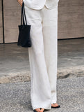 Linen High Waist Straight Pants_CWBLP01687