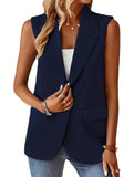 Sleeveless Blazer Vest_CWOBL00294