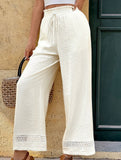 Elastic Waist Straight Pants_CWBLP01682