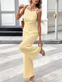 Floral Jacquard Cami Jumpsuit_CWSJS00509