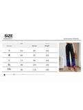 Star Print Flare Knit Pants_CWBLP01675