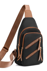 TRENDY CANVAS MESSENGER BAG