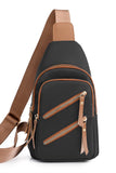 TRENDY CANVAS MESSENGER BAG