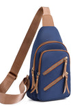 TRENDY CANVAS MESSENGER BAG