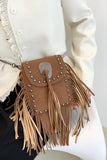 TASSEL POINT ONE SHOULDER MESSENGER BAG