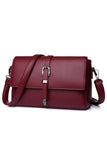 RETRO SOFT LEATHER SHOULDER BAG