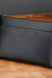 SOFT LEATHER CLUTCH HANDBAG