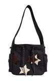 STAR STRING SIDE POCKET MESSENGER BAG