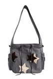 STAR STRING SIDE POCKET MESSENGER BAG