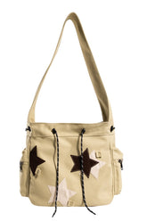 STAR STRING SIDE POCKET MESSENGER BAG