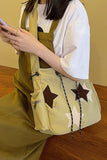 STAR STRING SIDE POCKET MESSENGER BAG