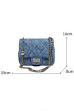 CHAIN CROSSBODY FLAP PURSE