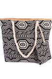 MULTI PATTERNED FASHION BEACH BAGS