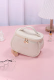 LETTER GRAPHIC PU MAKEUP BAG