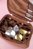 LETTER GRAPHIC PU MAKEUP BAG