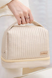 MULTIFUNCTIONAL DOUBLE LAYER COSMETIC BAG