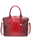 FASHION HANDBAG SHELL BAG CROCODILE DESIGN