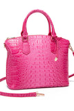 CROCODILE PATTERN HANDBAG SHOULDER BAG