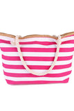 STRIPE CASUAL TRENDY BEACH BAG