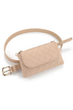 PLAID WAIST BAG CASUAL BELT