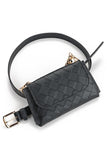 PLAID WAIST BAG CASUAL BELT
