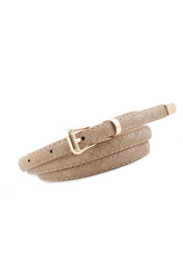 PATTERNED DANDY SLIM BELT