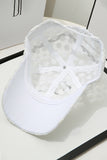 EMBROIDERED BASEBALL CAP