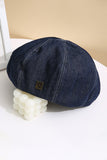DENIM FASHION BERET CAP