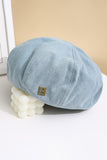 DENIM FASHION BERET CAP
