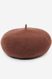 ADJUSTED PLAIN BERET CAP