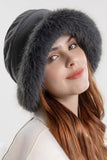 WOMEN WINTER FASHION PLUSH BUCKET HAT