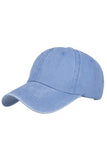 WASHED BRUSHED COTTON VINTAGE BASEBALL CAP