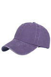 WASHED BRUSHED COTTON VINTAGE BASEBALL CAP