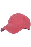 WASHED BRUSHED COTTON VINTAGE BASEBALL CAP
